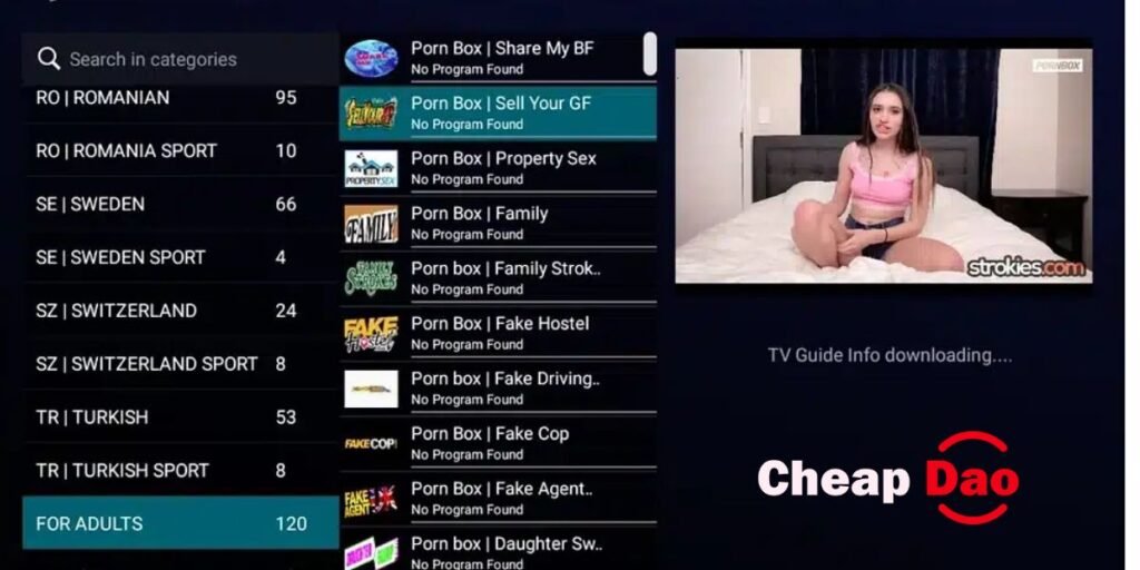 اشتراك IPTV للكبار