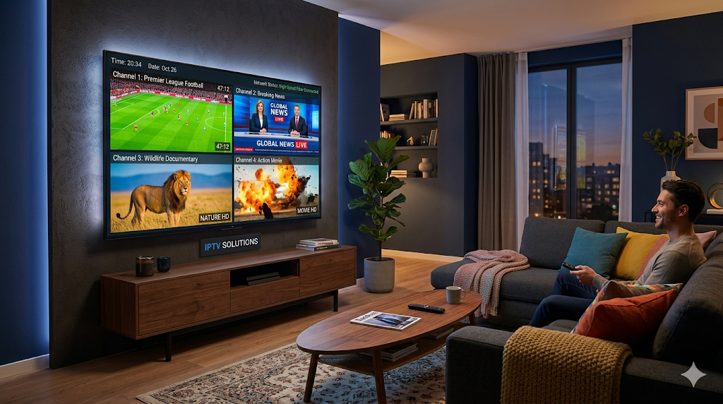 اشتراك IPTV بدون تقطيع